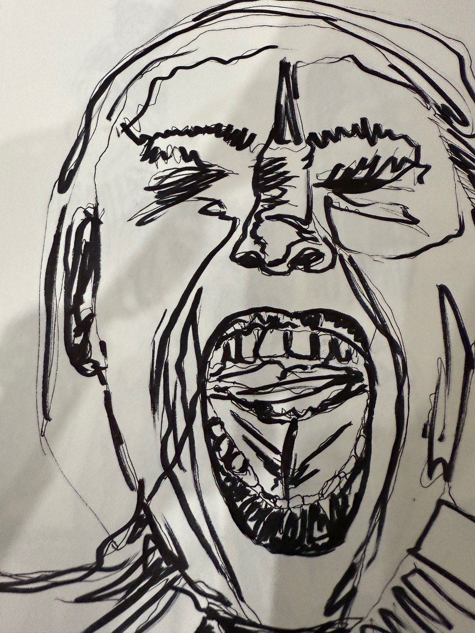 Artwork by Portia Freeman, Survivor Advocate, submitted to Voices for Action. "Some drawings that I've done throughout my journey that have helped me to process feelings and nightmares"